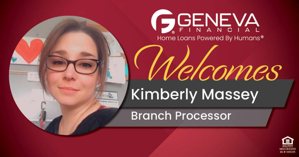 Geneva Financial Welcomes New Processor Kimberly Massey to Brunswick, Ohio – Home Loans Powered by Humans®.