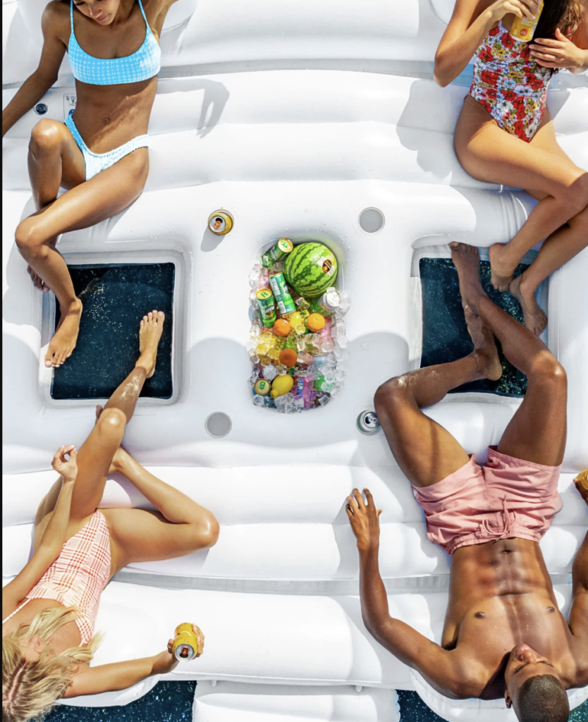 Giant Cabana Dayclub Pool Float