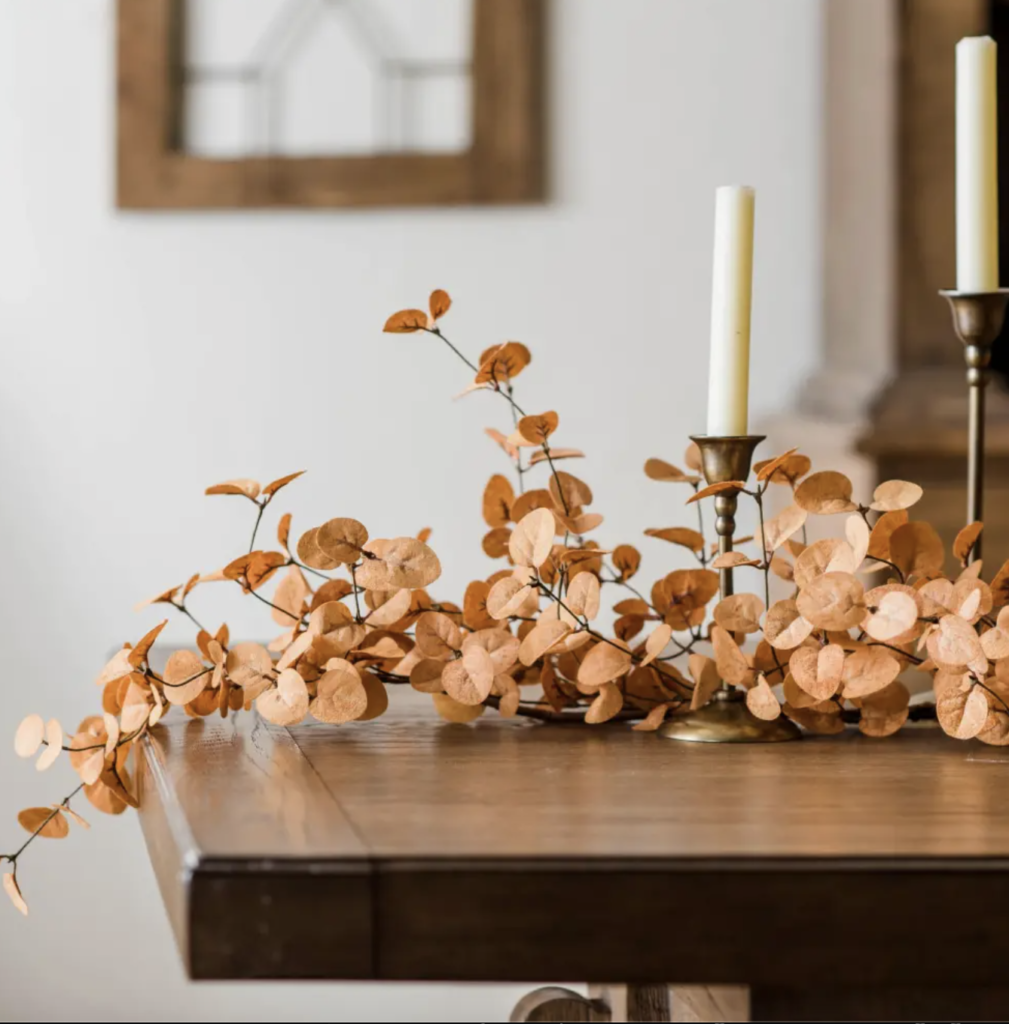 Light Sienna Eucalyptus Garland