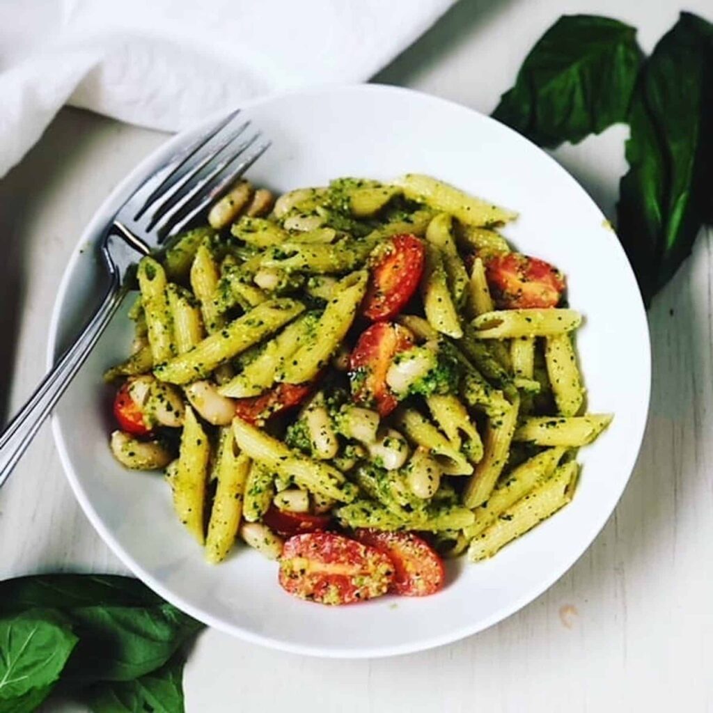 Easy Pesto Pasta