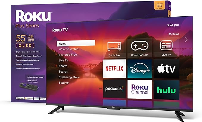 55 Inch Roku Smart Television