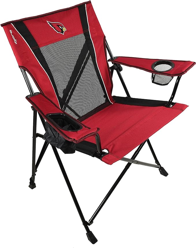 AZ Cardinals Dual Lock Lawn Chair side view